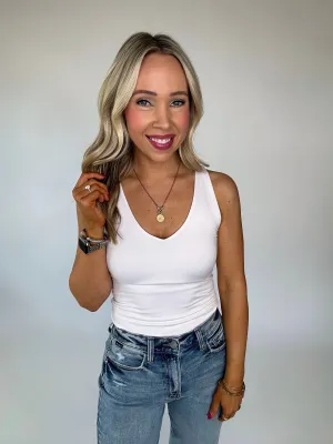 Better Than Ever Basic Tank - White